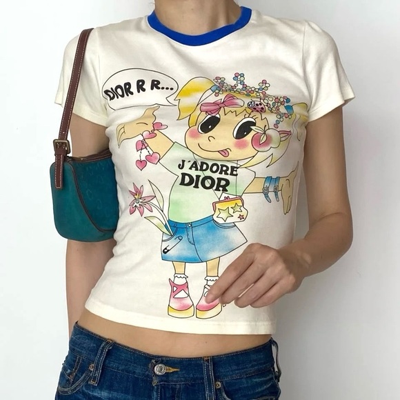 Dior Cartoon Logo Top - Picture 4 of 7